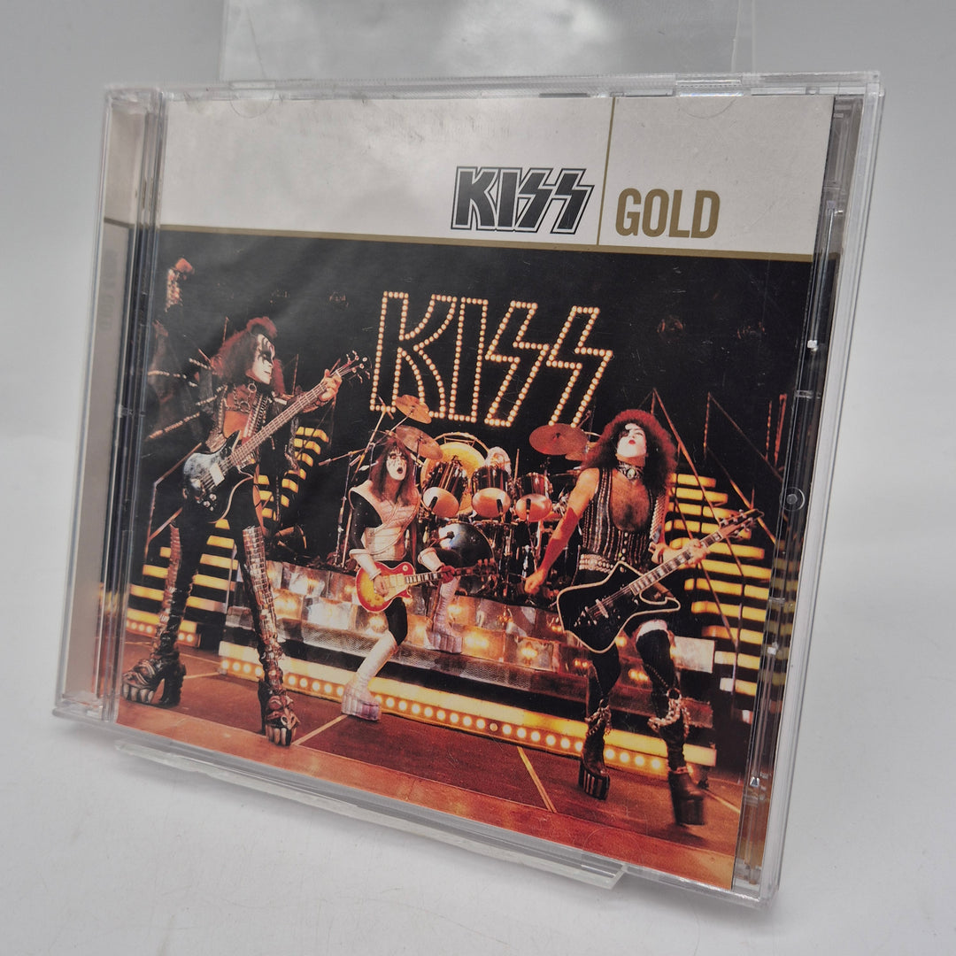 KISS Gold dubbel CD samlingsalbum rockklassiker