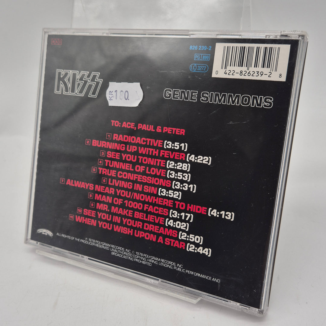Gene Simmons retro soloalbum CD KISS