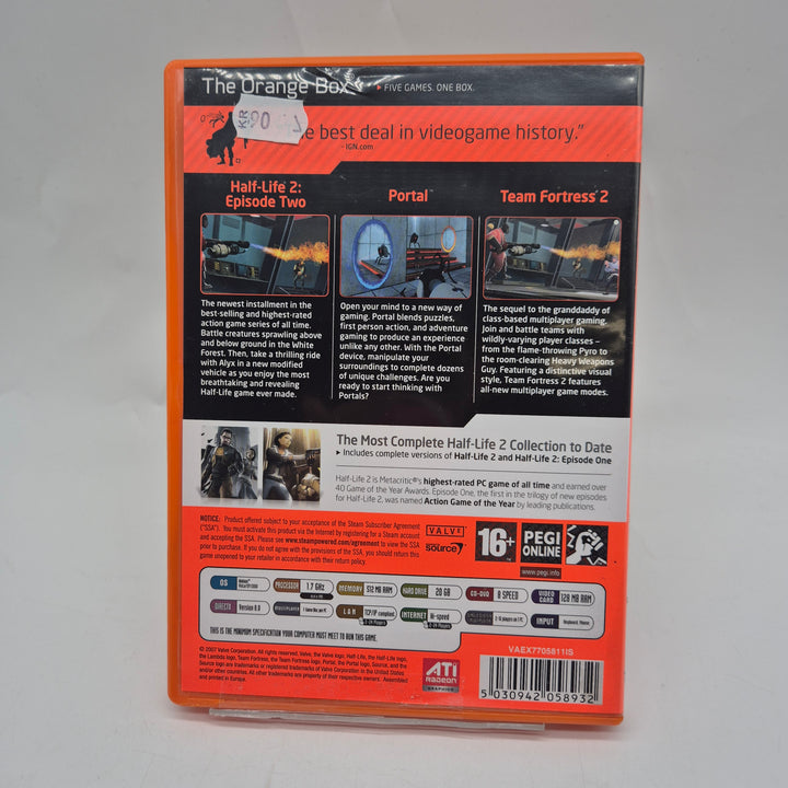 Valve The Orange Box PC-spel retro DVD