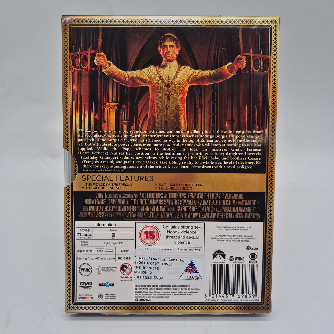 The Borgias säsong 1–2 DVD box