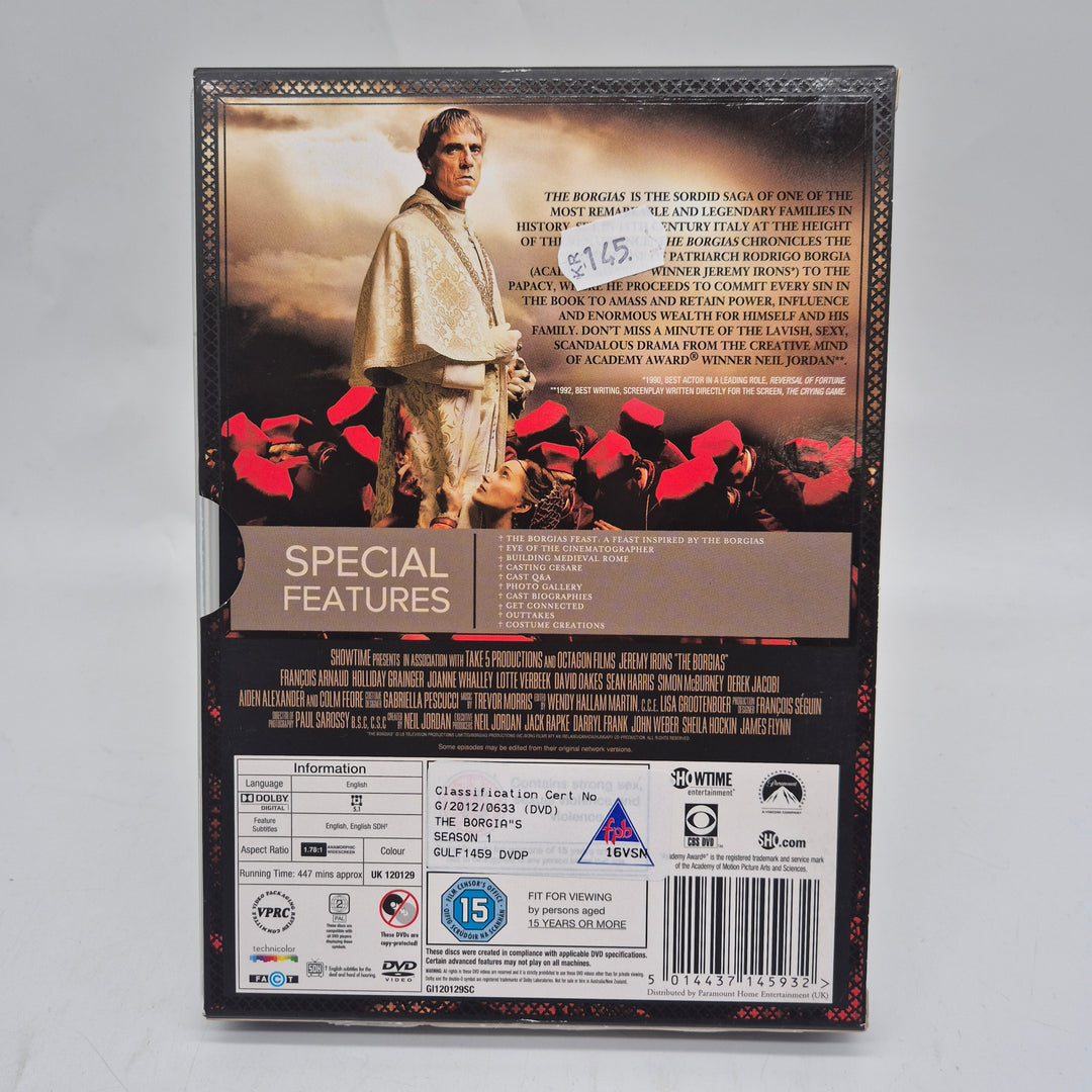 The Borgias säsong 1–2 DVD box