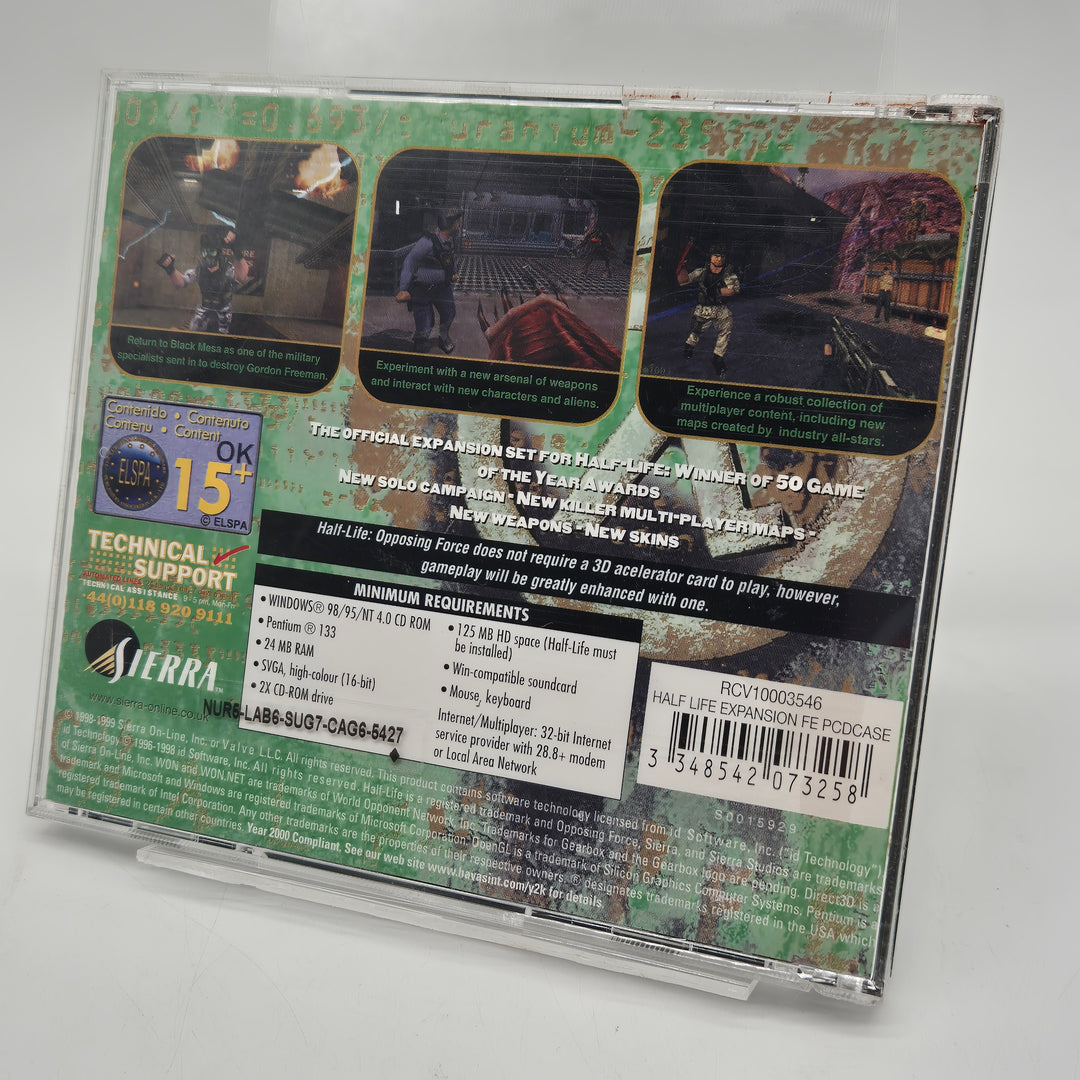 Retro Half-Life PC-spelpaket Sierra Valve