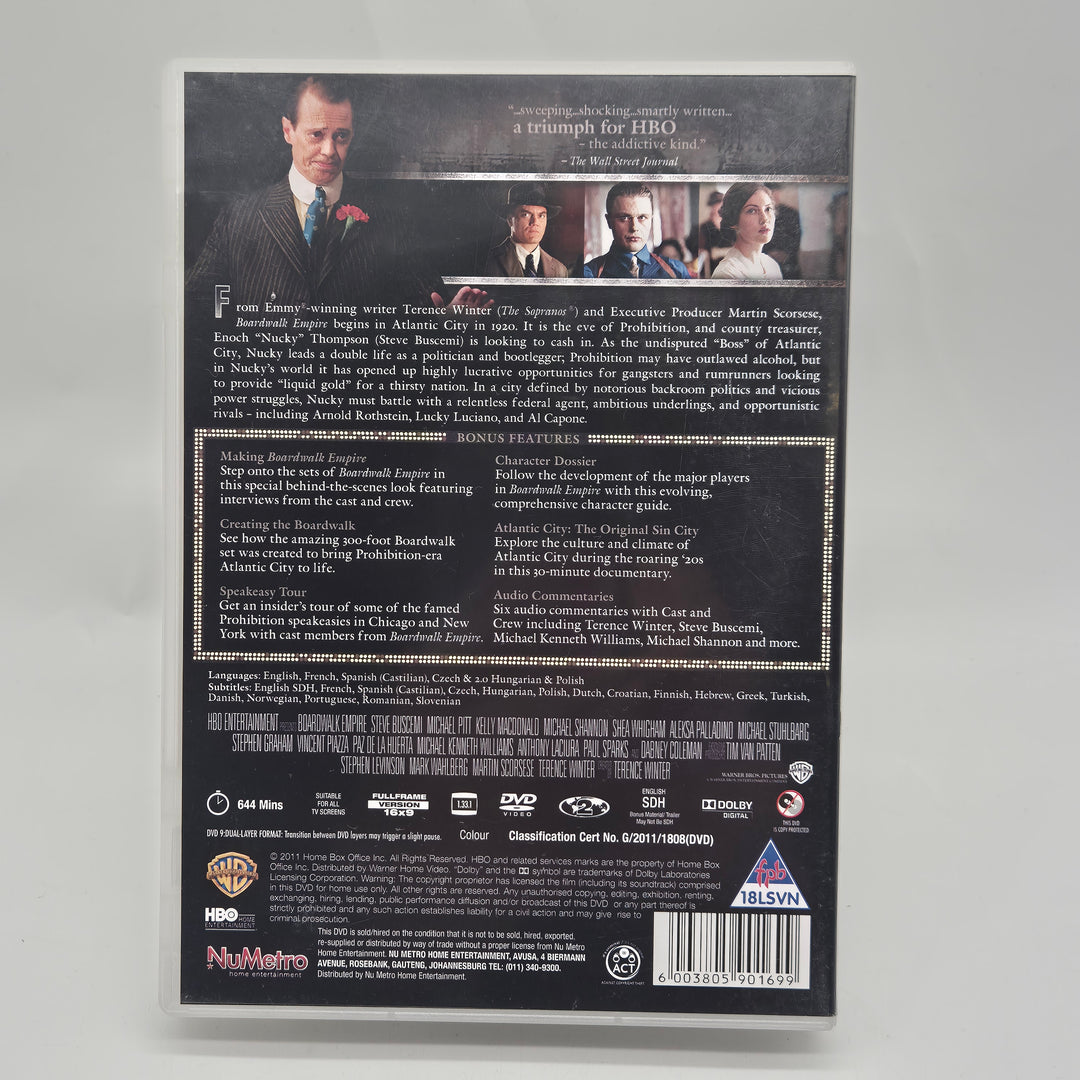 Boardwalk Empire HBO DVD-box säsong 1–3