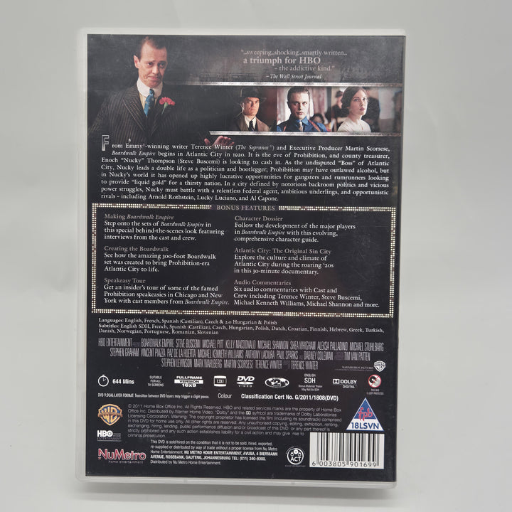 Boardwalk Empire HBO DVD-box säsong 1–3