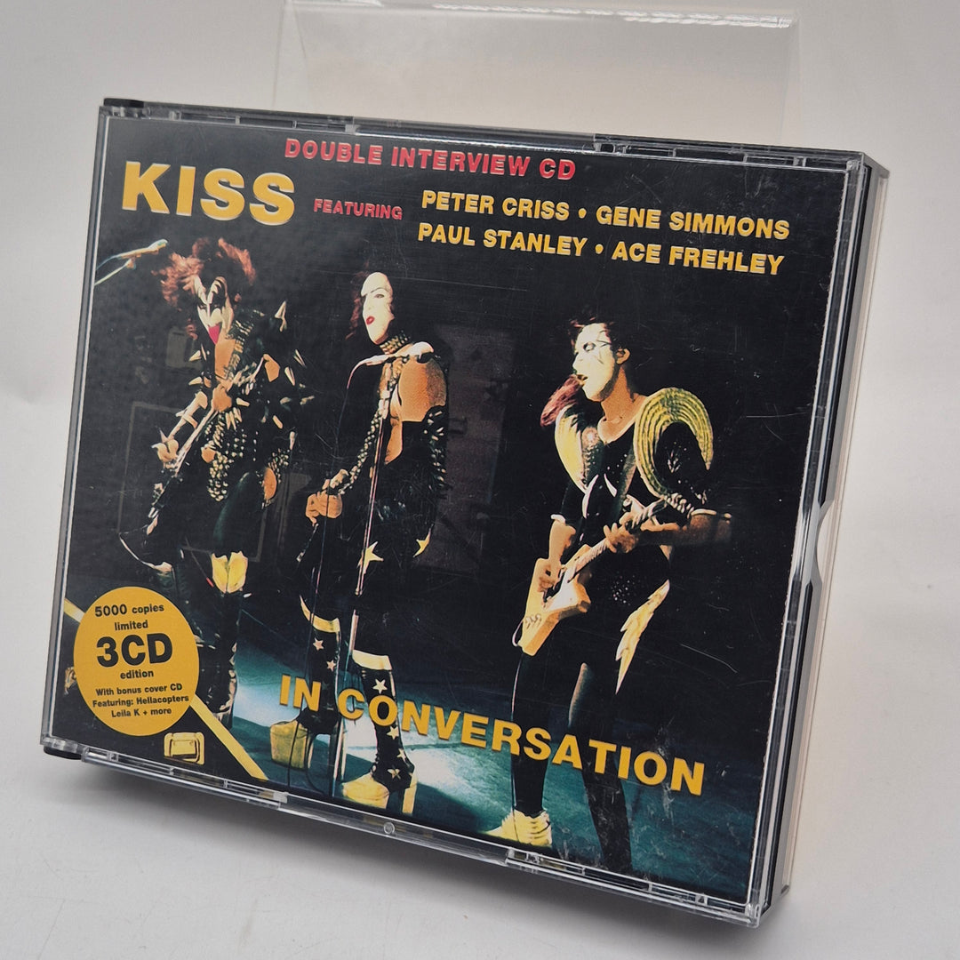KISS In Conversation retro 3CD samlarutgåva