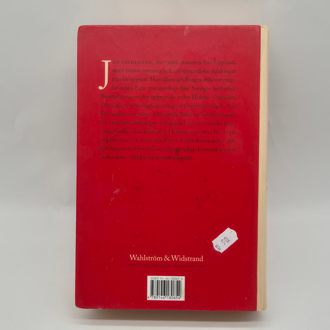 Jan Fridegård trilogi klassisk historisk pocketbok