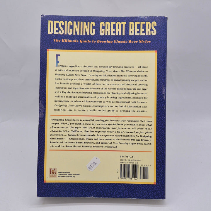 Designing Great Beers bok för hembryggning