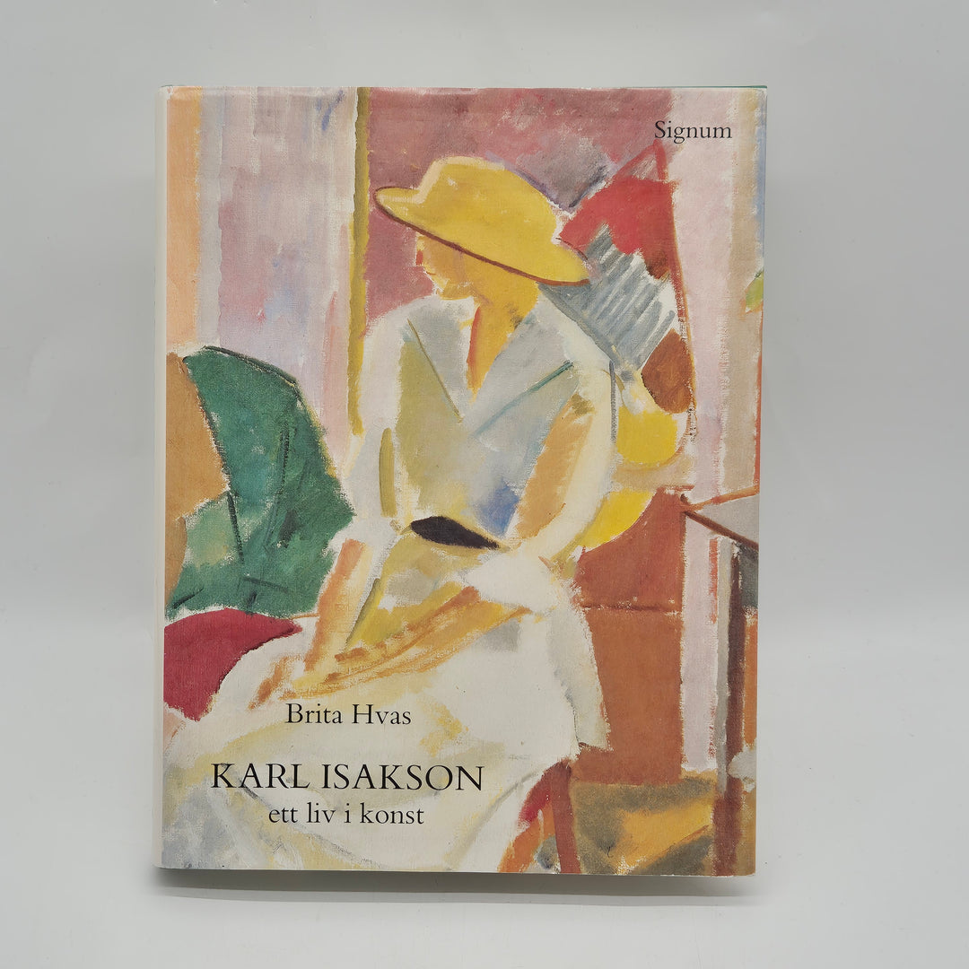 Karl Isakson konstbok Signum hårdband begagnad
