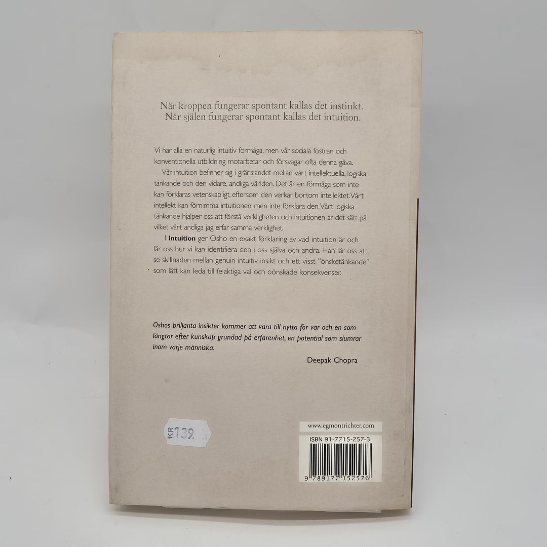 Intuition vetenskap bortom logiken Osho pocketbok