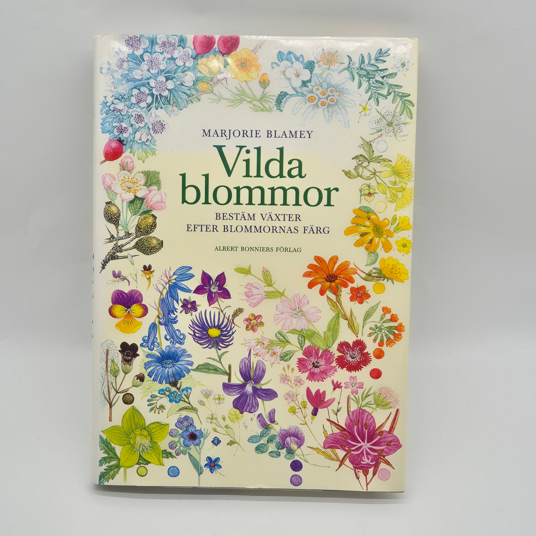 Vilda blommor flora bok Albert Bonniers