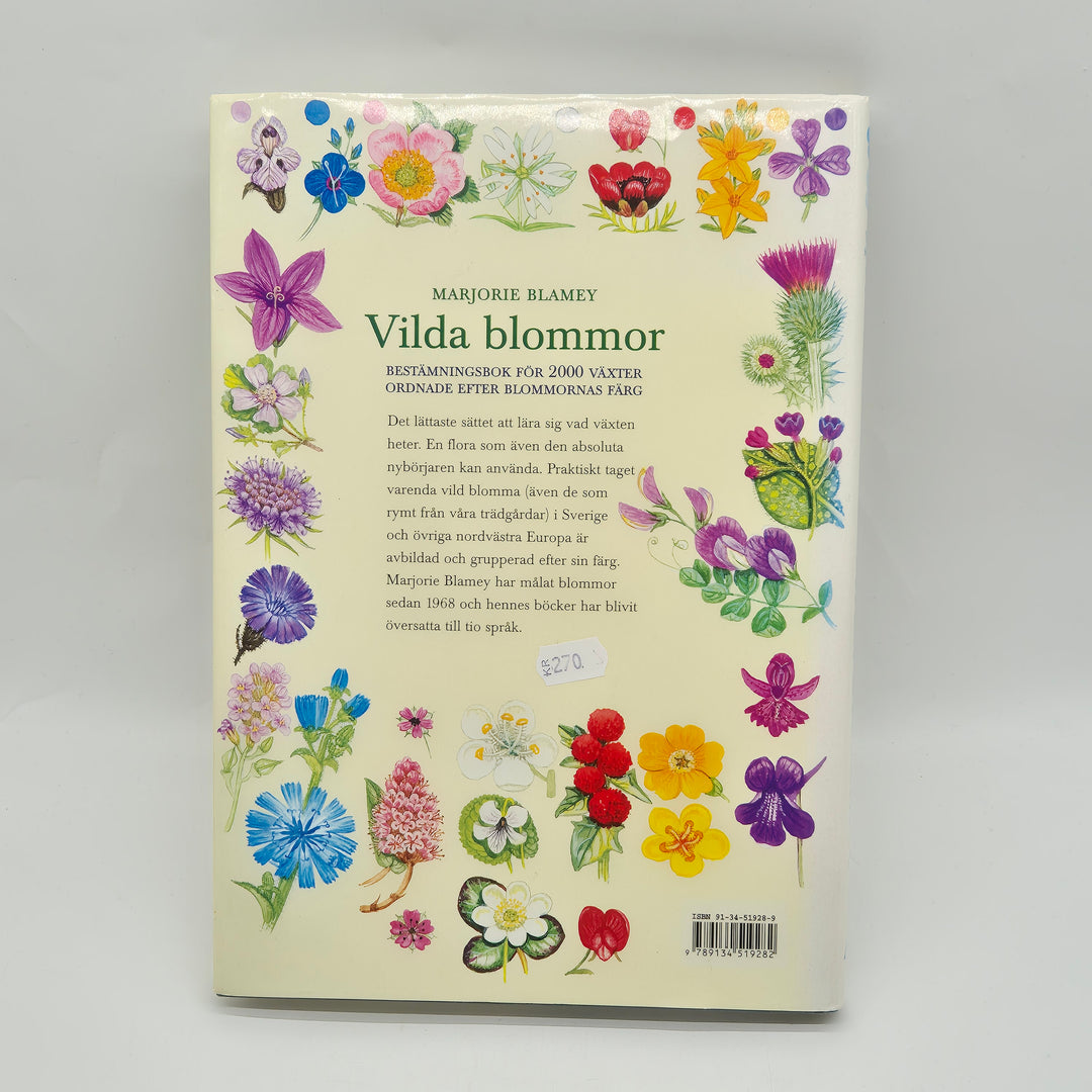 Vilda blommor flora bok Albert Bonniers