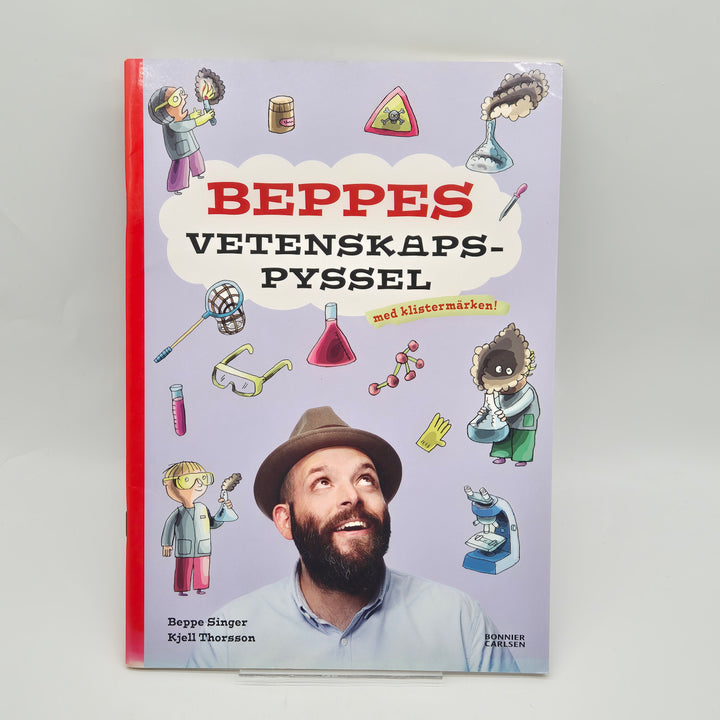 BeppeS Vetenskapspyssel färgglad experimentbok för barn