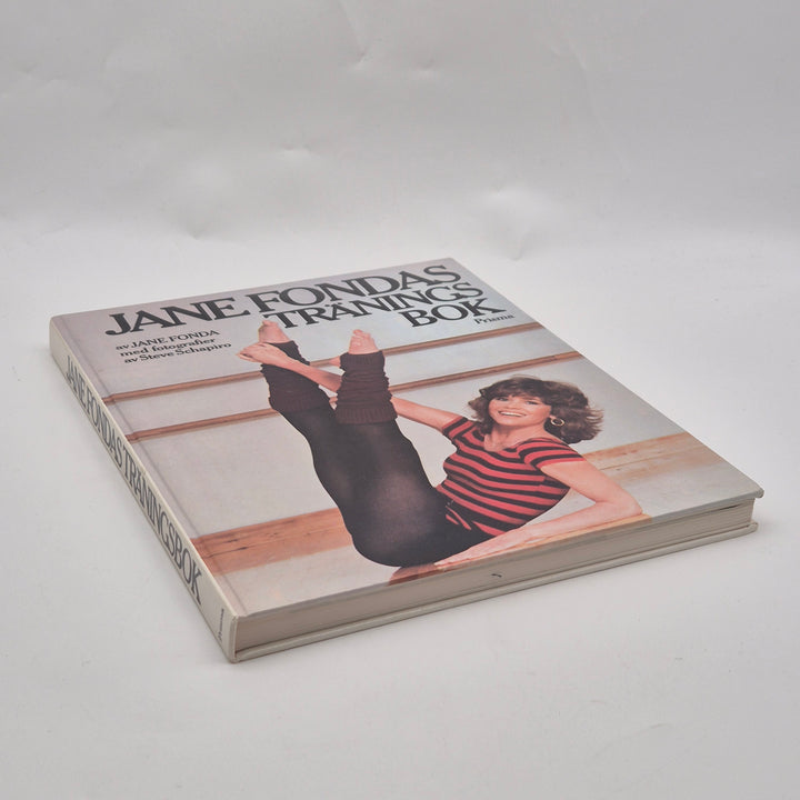 Jane Fonda retro träningsbok Prisma hardback