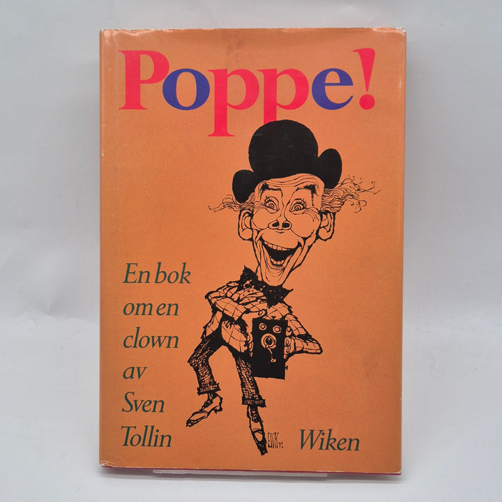 Retro biografi om Nils Poppe hårdbok