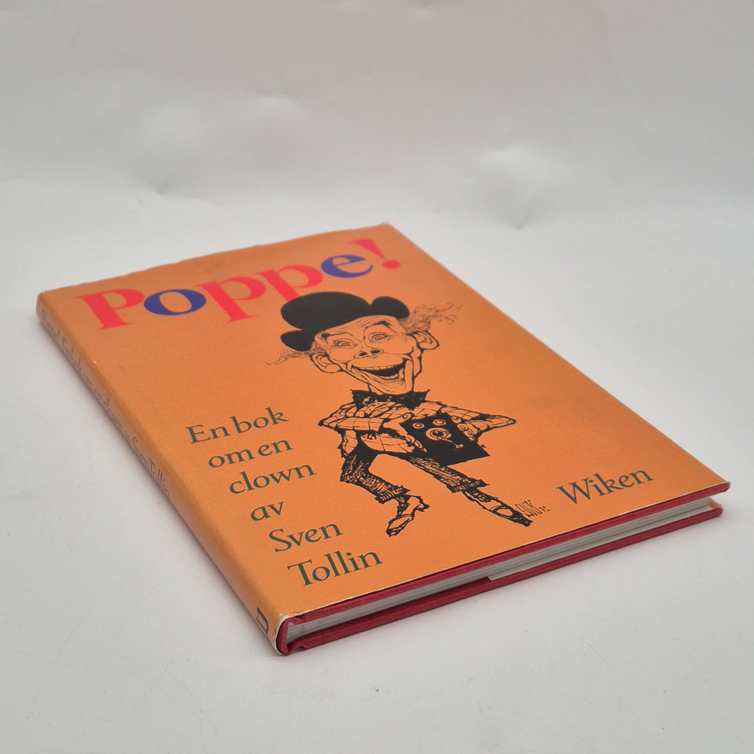 Retro biografi om Nils Poppe hårdbok