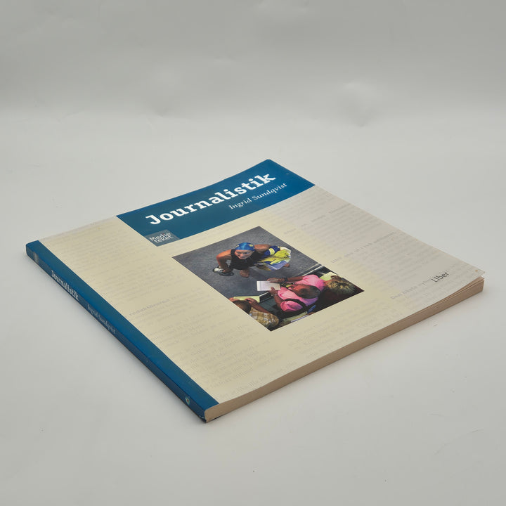 Journalistik fackbok Liber Medieteket begagnad