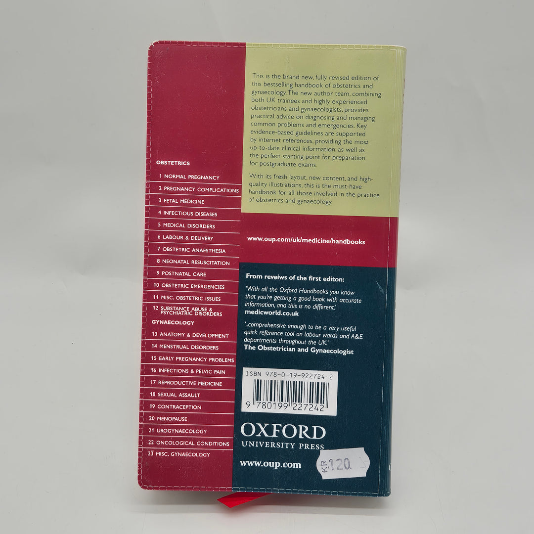 Oxford Handbook obstetrik och gynekologi pocketbok