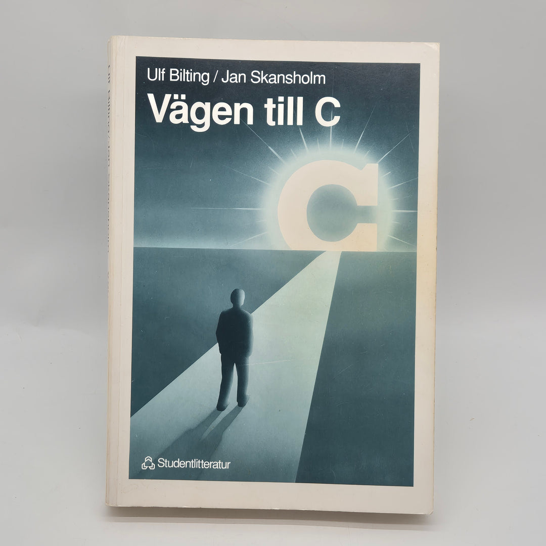 Vägen till C klassisk programmeringsbok retro