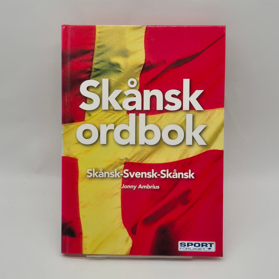 Skånsk ordbok inbunden Sportförlaget retro