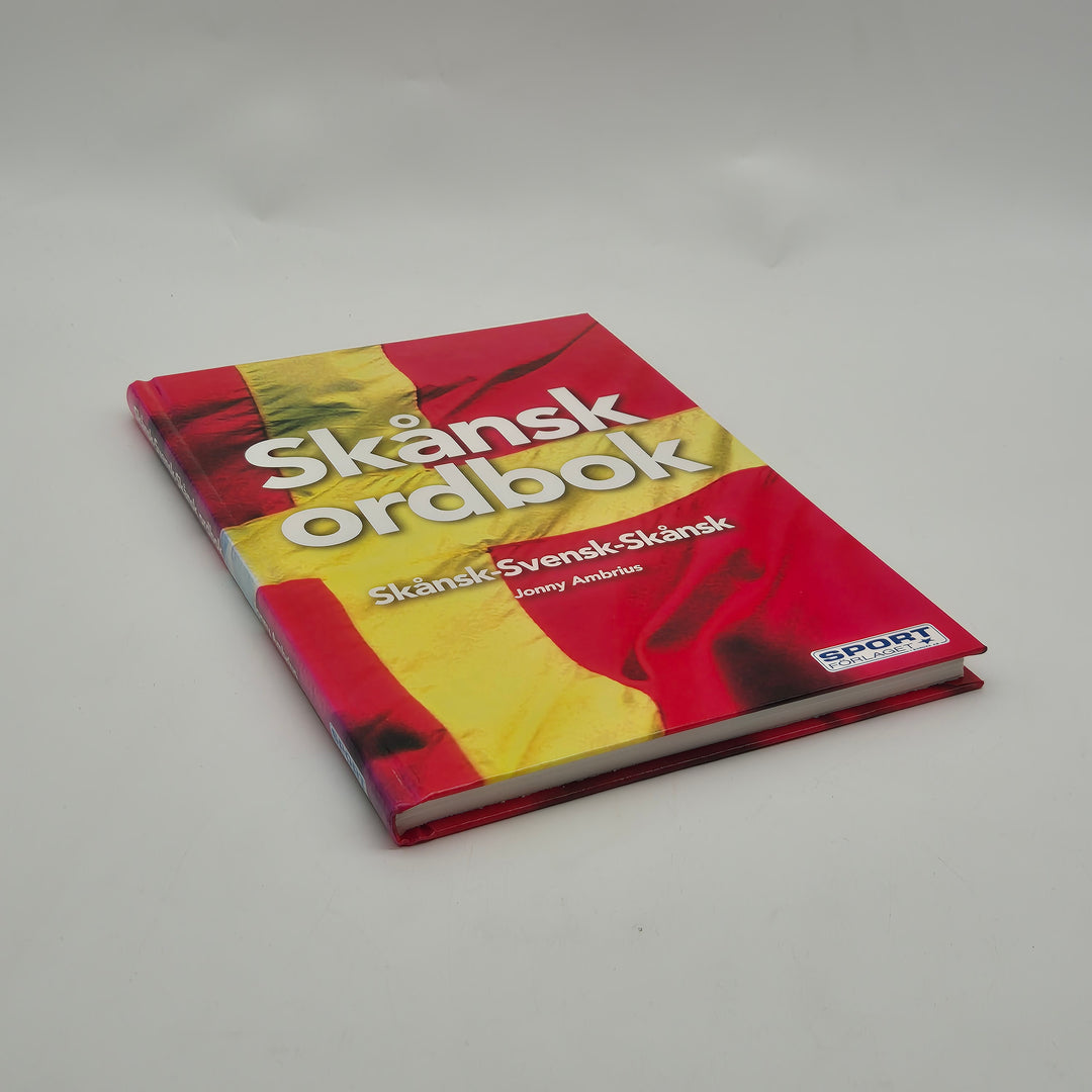 Skånsk ordbok inbunden Sportförlaget retro
