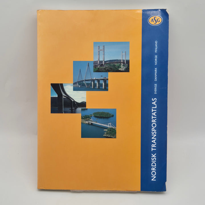 Nordisk transportatlas ASG retro kartbok