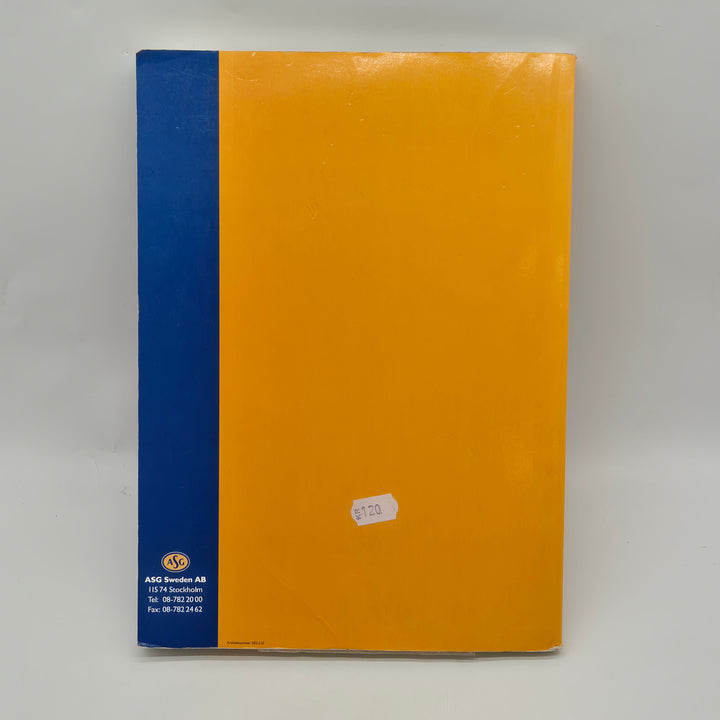 Nordisk transportatlas ASG retro kartbok