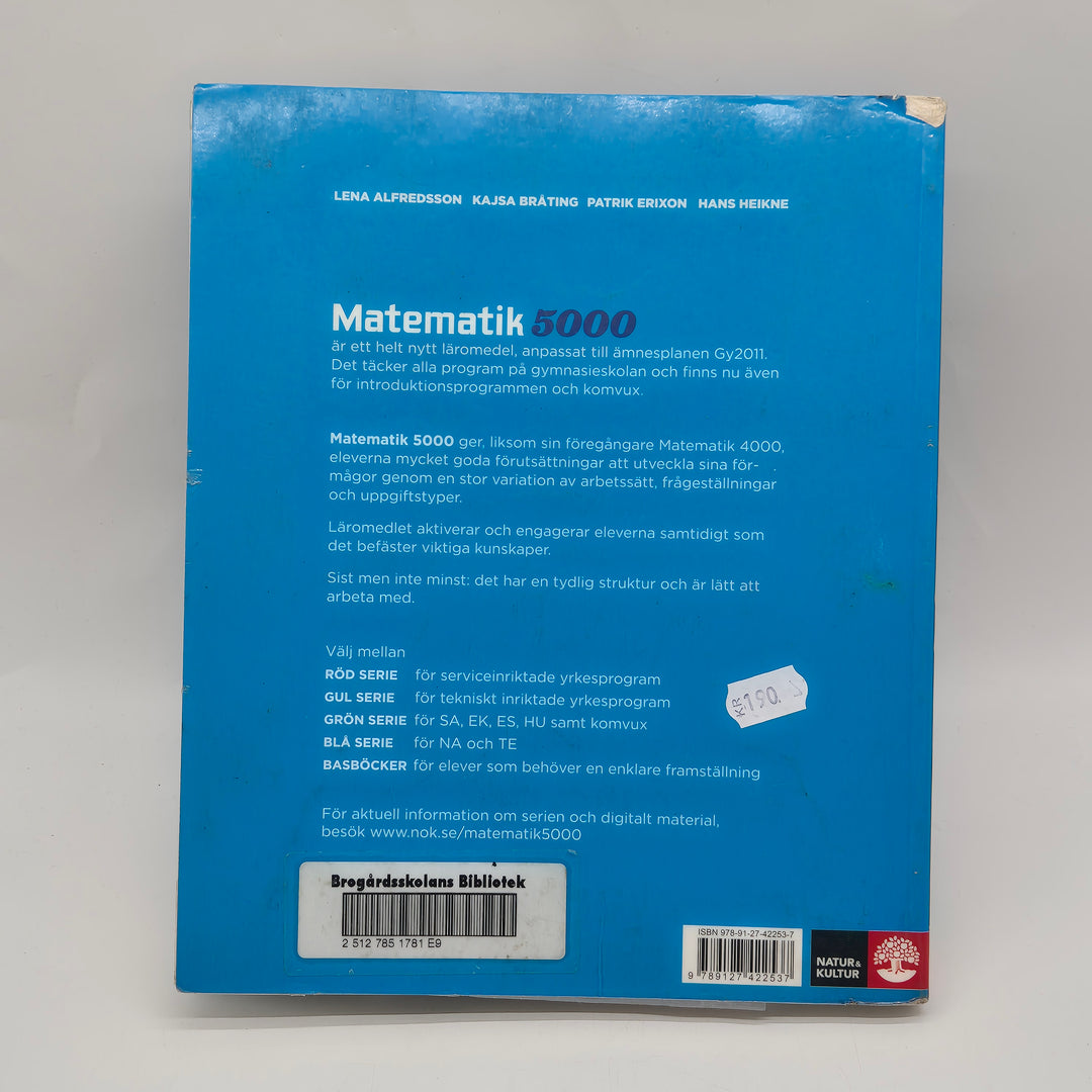 Matematik 5000 2c lärobok Natur och Kultur
