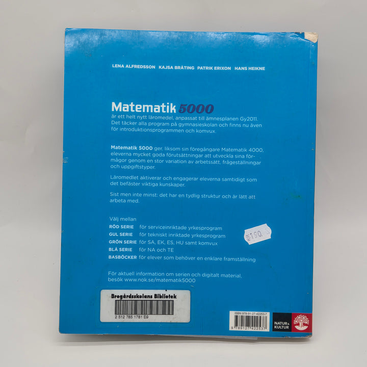 Matematik 5000 2c lärobok Natur och Kultur