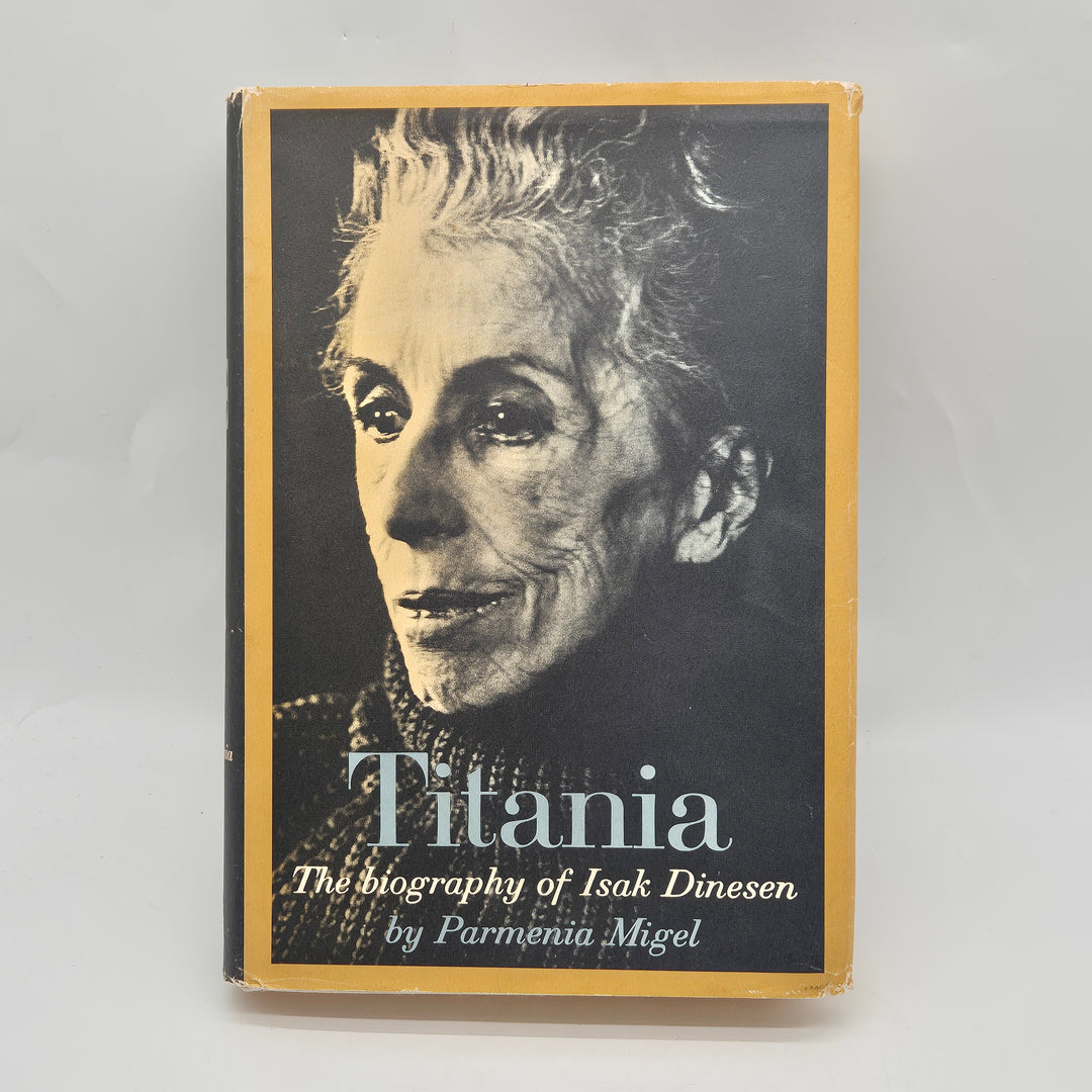 Engelsk biografi Isak Dinesen inbunden retro