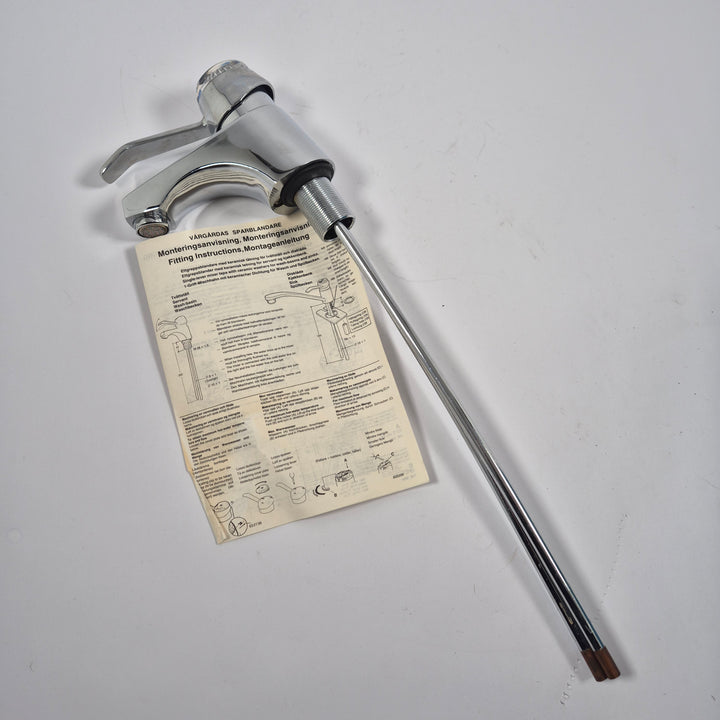 Retro Vårgårda ettgreppsblandare i krom