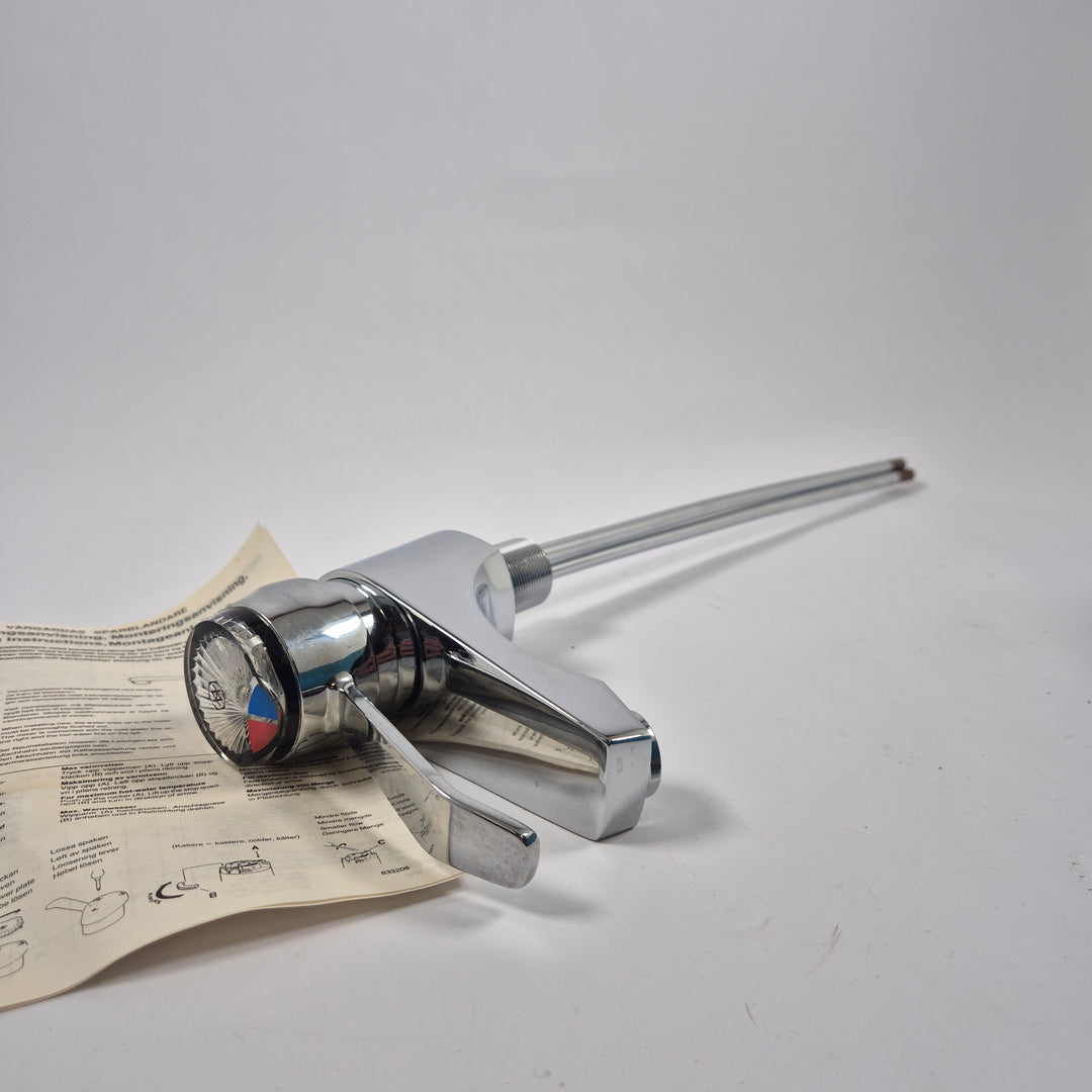 Retro Vårgårda ettgreppsblandare i krom