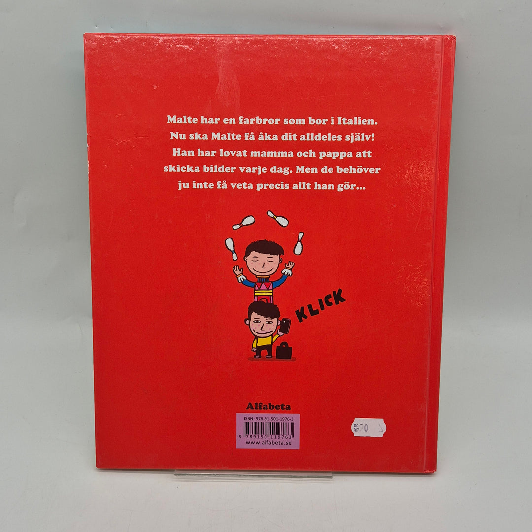 Min hemliga farbror färgstark bilderbok Alfabeta