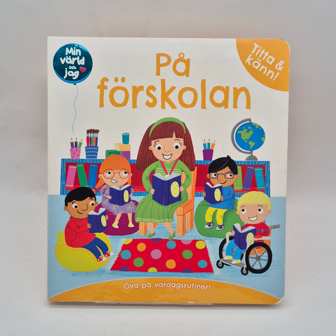 Pekbok På förskolan Min värld och jag