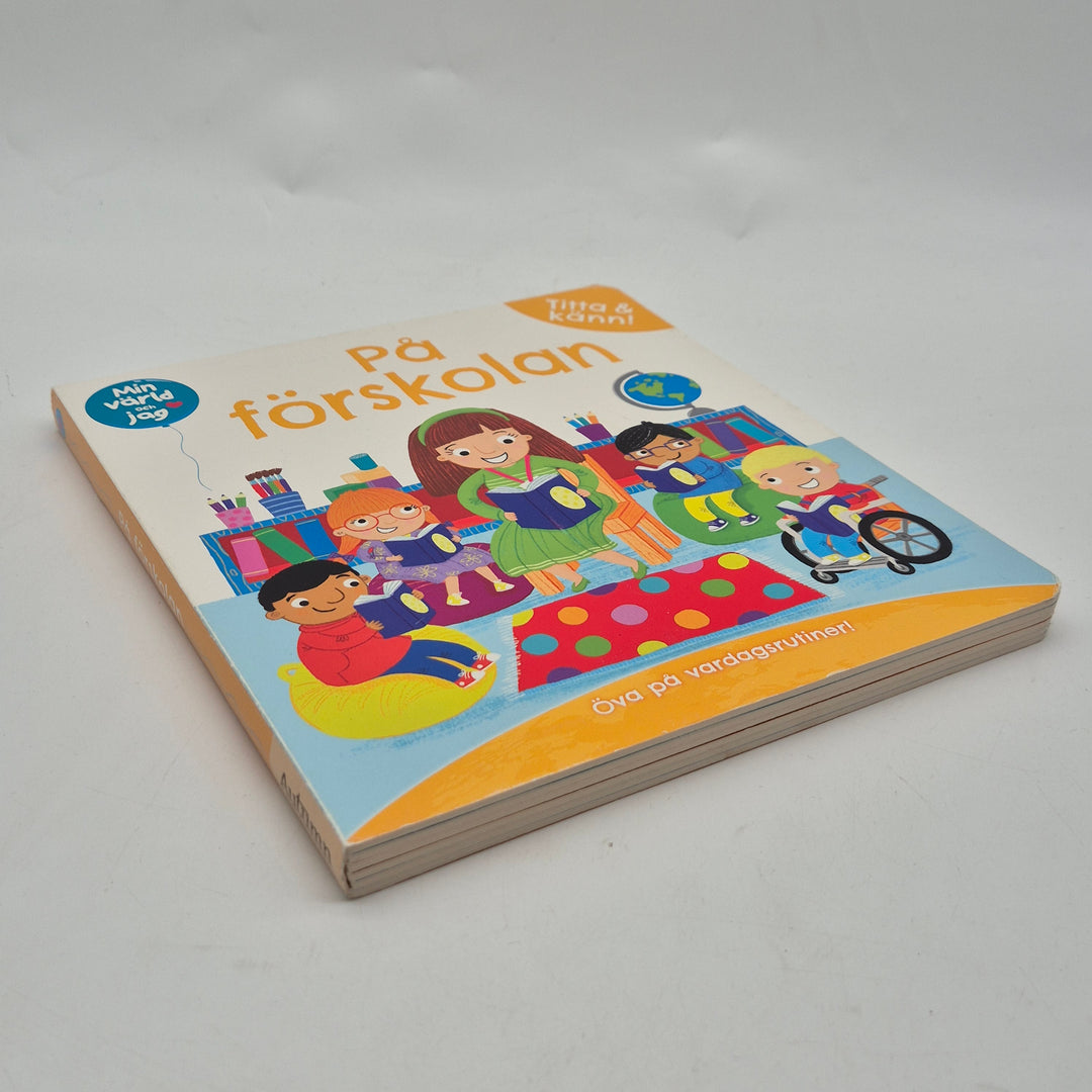 Pekbok På förskolan Min värld och jag