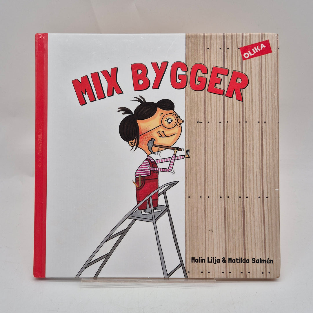 Mix bygger barnbok OLIKA förlag begagnad