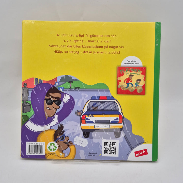 Färgstark barnbok På uppdrag mamma polis