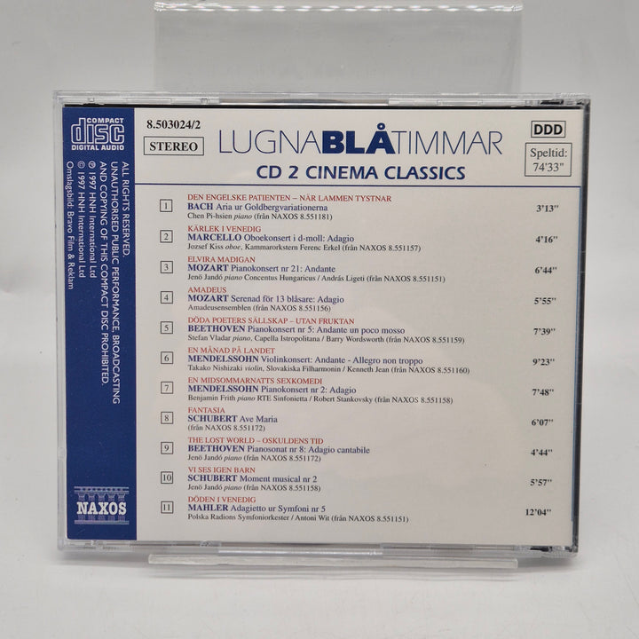 Naxos CD box Lugna Blåtimmar klassisk