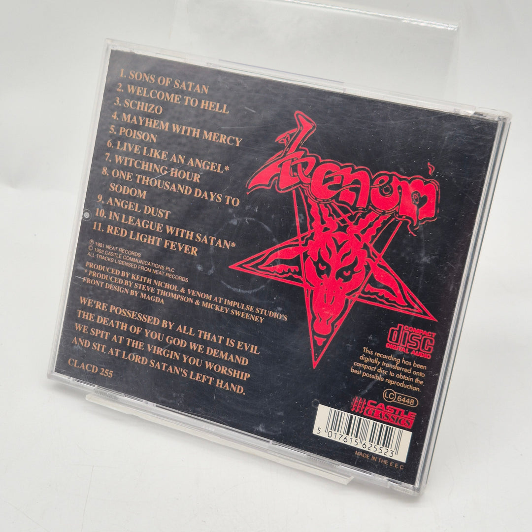 Venom Welcome To Hell CD retro metal