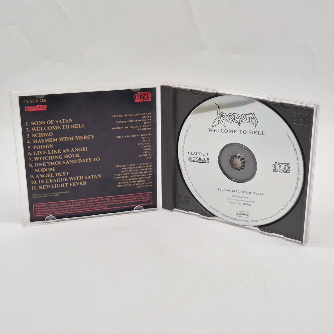Venom Welcome To Hell CD retro metal