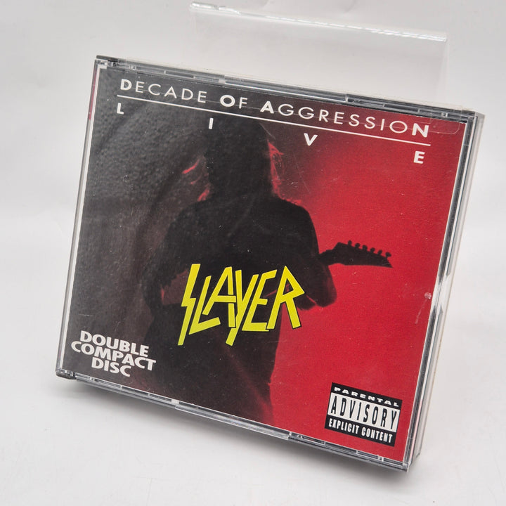 Slayer Decade of Aggression Live dubbel CD retro