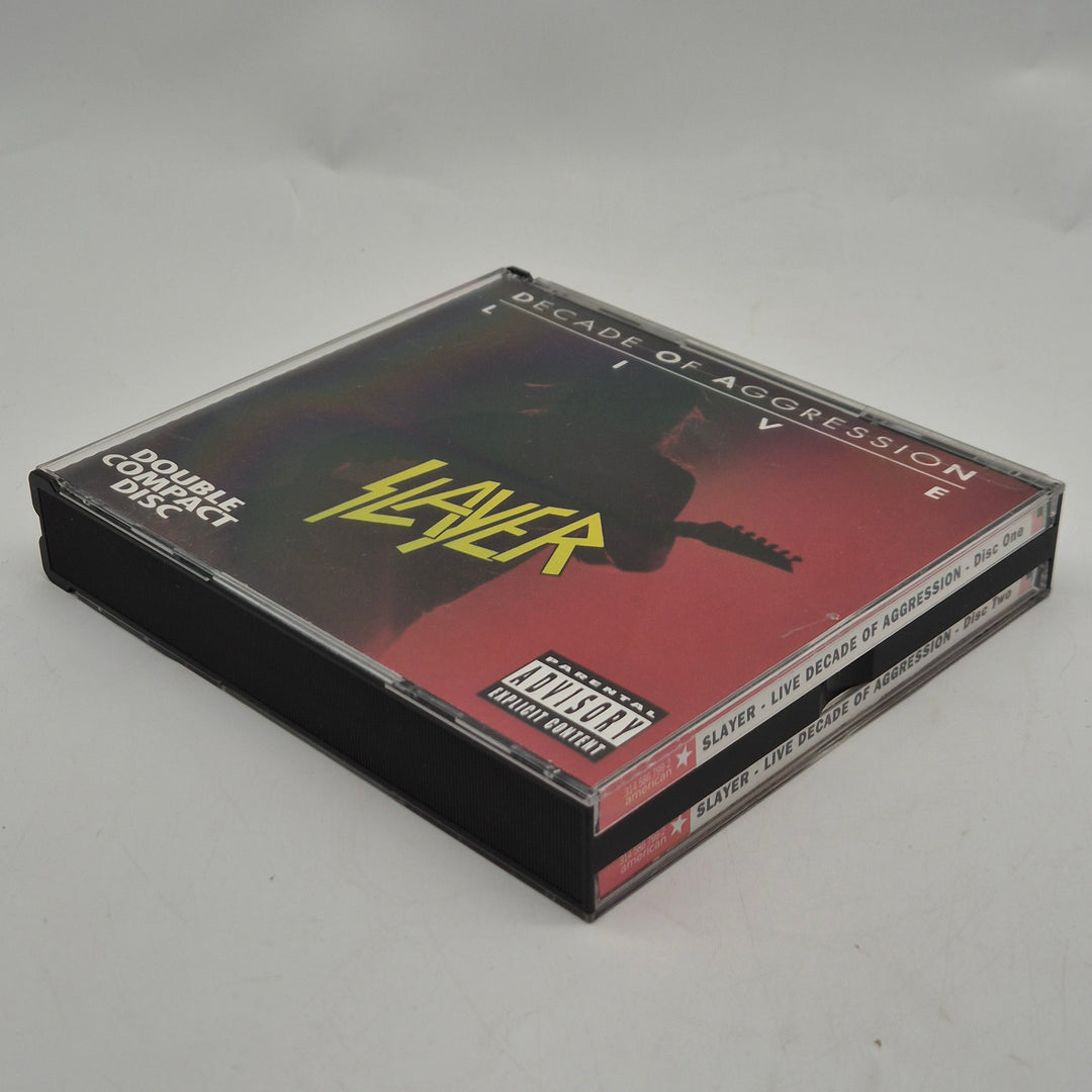 Slayer Decade of Aggression Live dubbel CD retro