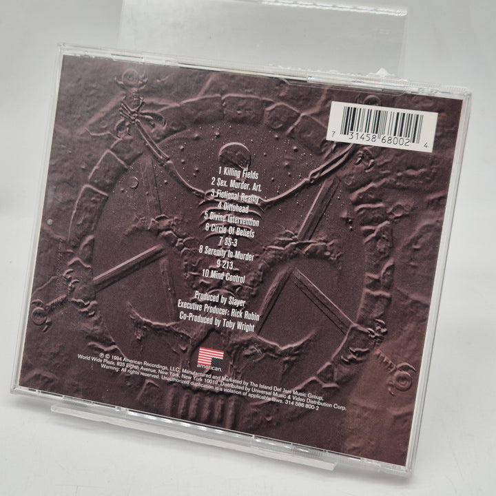 Slayer Divine Intervention CD retroalbum begagnad