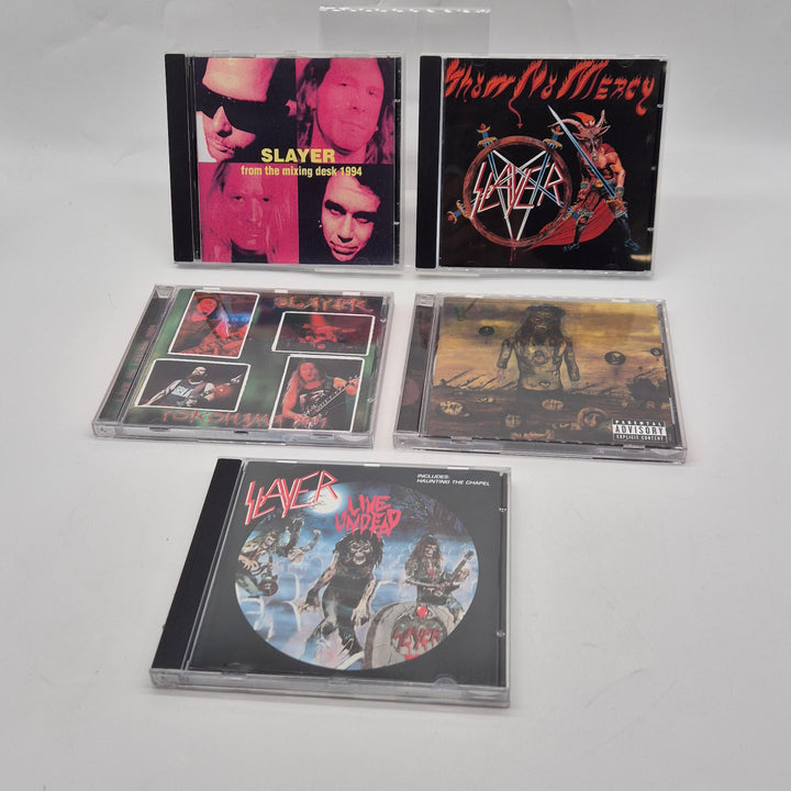 Slayer retro thrash metal CD paket 5 skivor