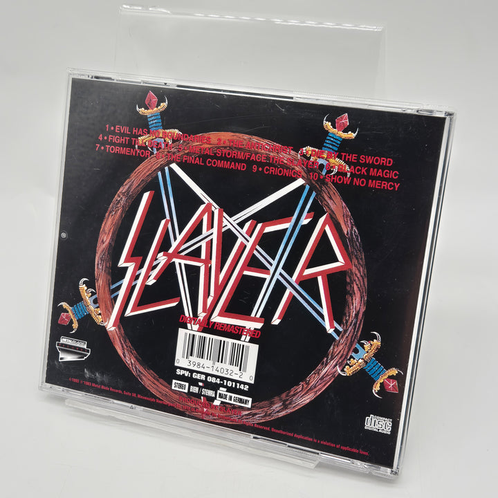 Slayer retro thrash metal CD paket 5 skivor