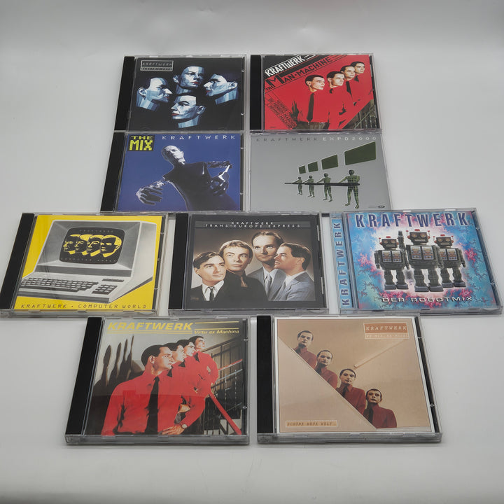 Kraftwerk samlarpaket 9 klassiska CD album