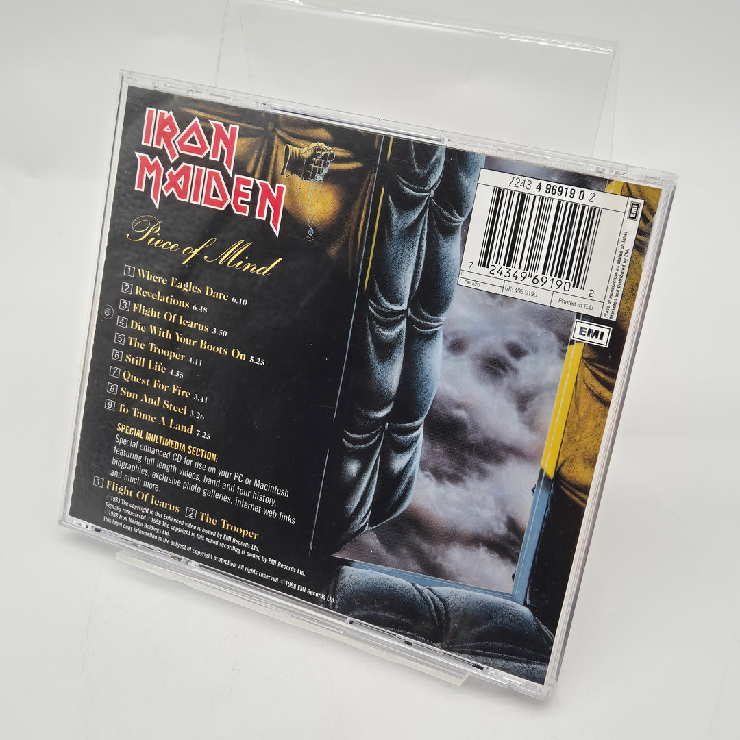 Iron Maiden CD paket retro 80 tal