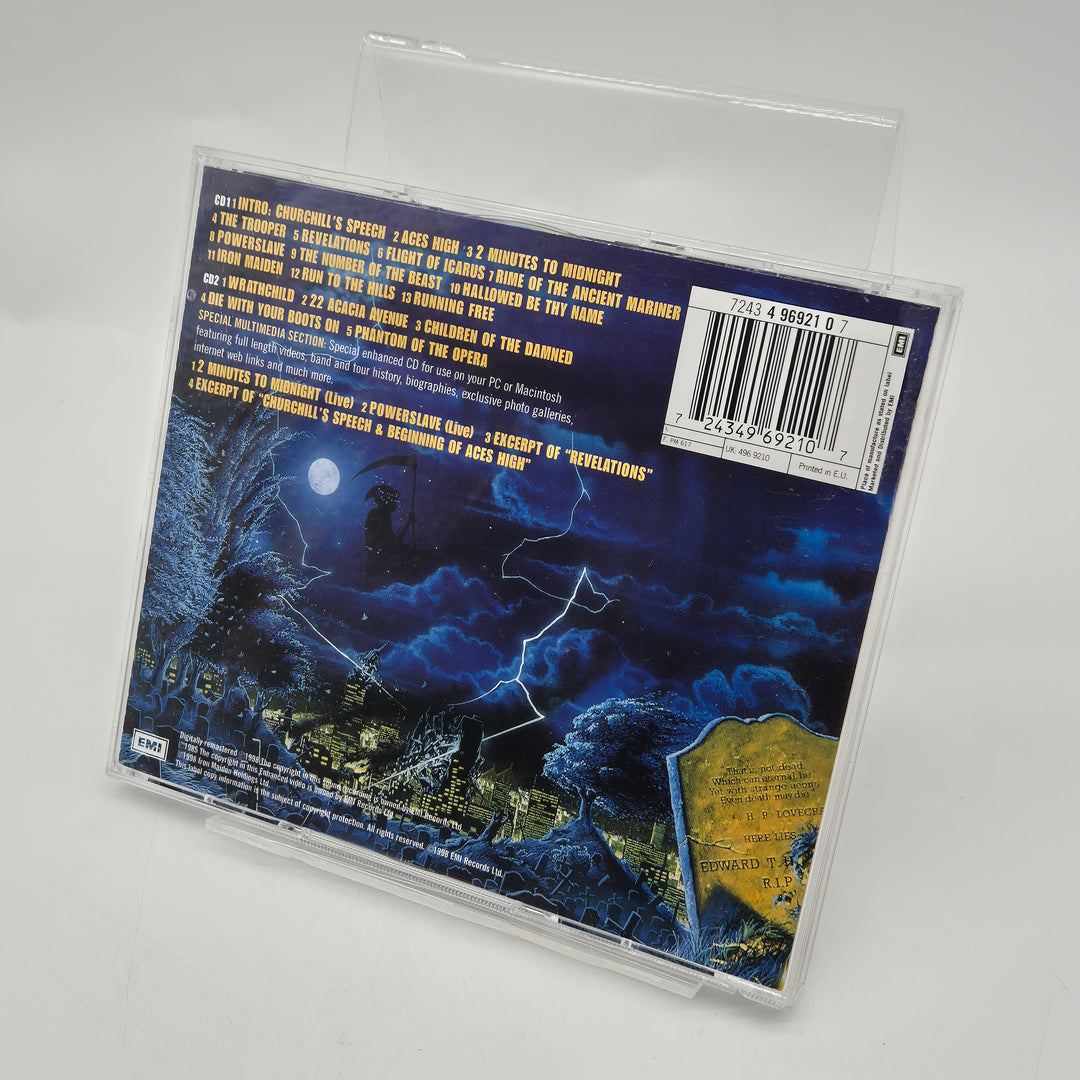 Iron Maiden CD paket retro 80 tal