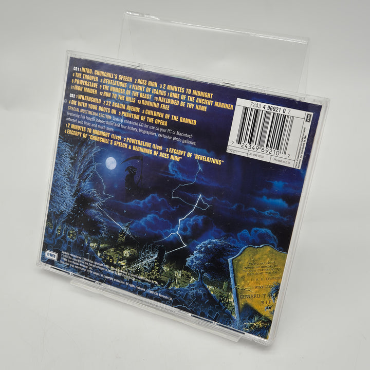 Iron Maiden CD paket retro 80 tal