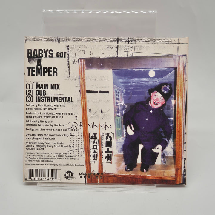 The Prodigy Babys Got A Temper CD-singel