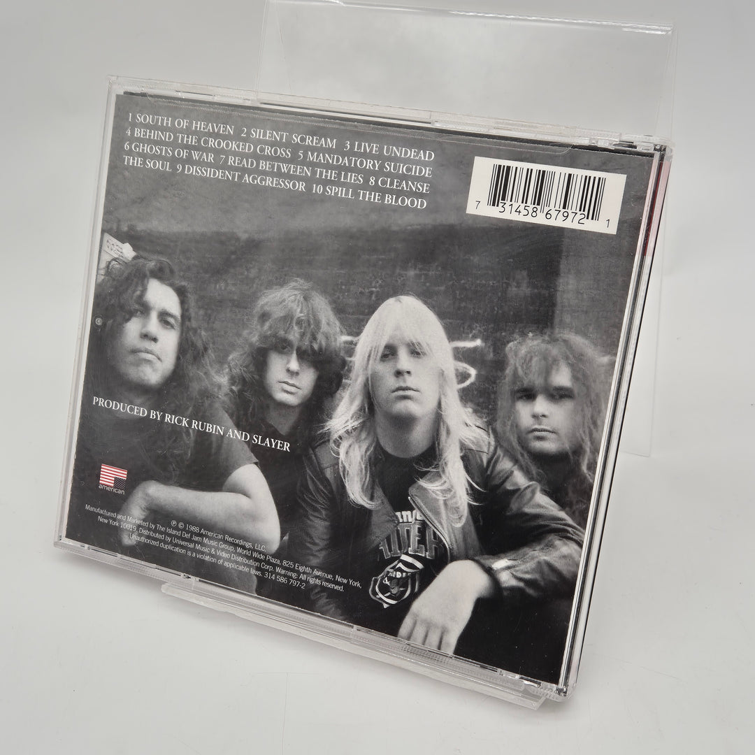 Retro Slayer CD-samling klassiska thrashalbum